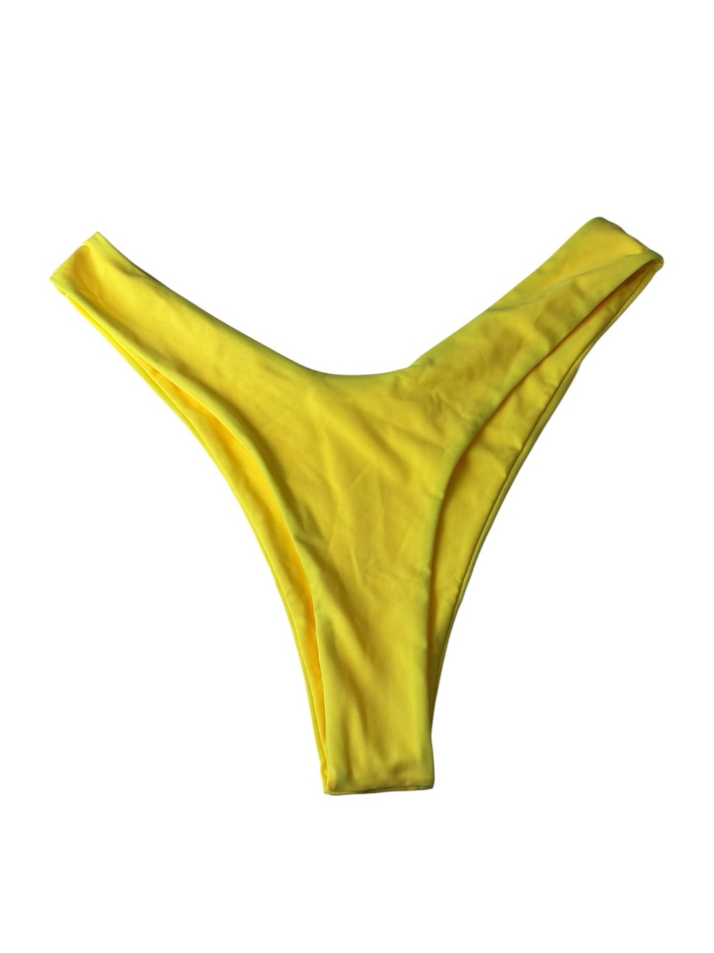 SHEIN yellow bikini bottom size XL